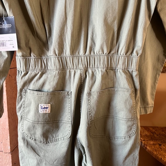 NWT Lee coveralls size S in mercantile green - Picture 8 of 9